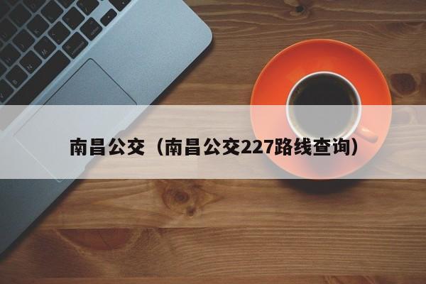 南昌公交（南昌公交227路线查询）