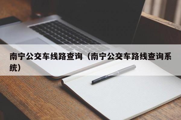 南宁公交车线路查询（南宁公交车路线查询系统）