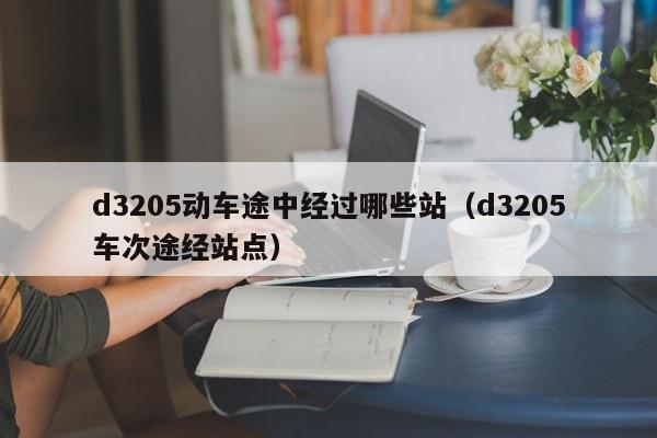 d3205动车途中经过哪些站（d3205车次途经站点）