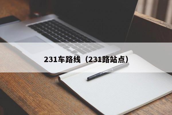 231车路线（231路站点）