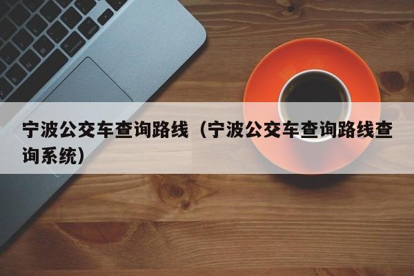 宁波公交车查询路线（宁波公交车查询路线查询系统）